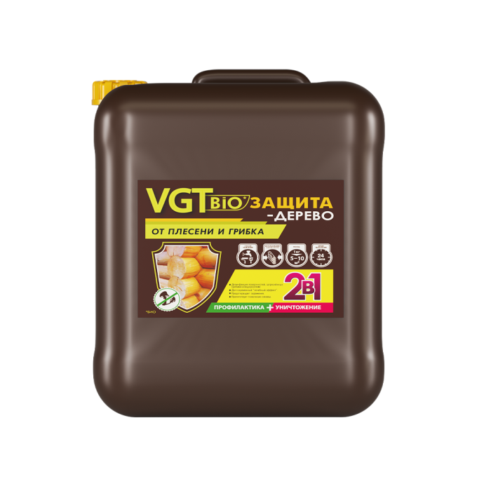 VGT БИОзащита-дерево от плесени и грибка тонированная ВГТ, 0,5 кг