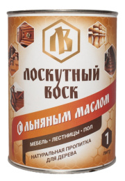 Лоскутный воск с льняным маслом, 5 л