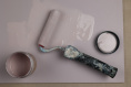 Меловая краска для мебели АМОdecor Ягодный мусс, акриловая, для дерева, без резкого запаха, матовая, для окон и дверей